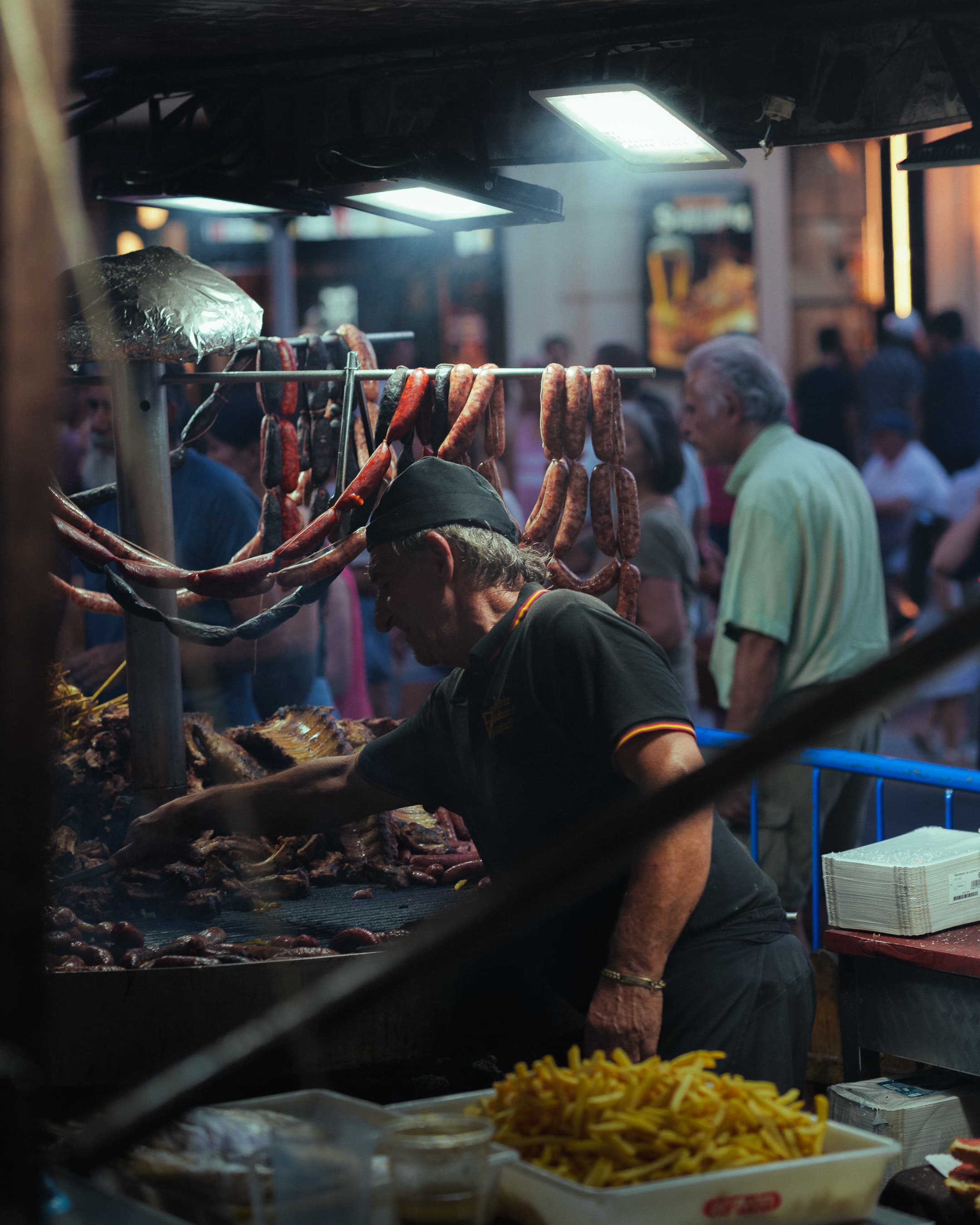 night market grill vendor